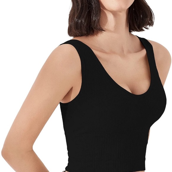 4Pcs Crop Top Yoga Bralette Cami Bra - Picture 7 of 8